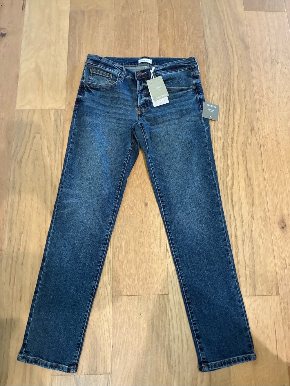 New Oliver  Logan Dark Blue Skinny Jeans - Classic Wash